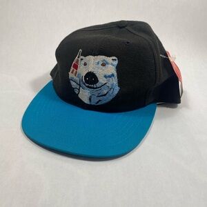 Coca Cola Polar Bear Hat Black/Blue